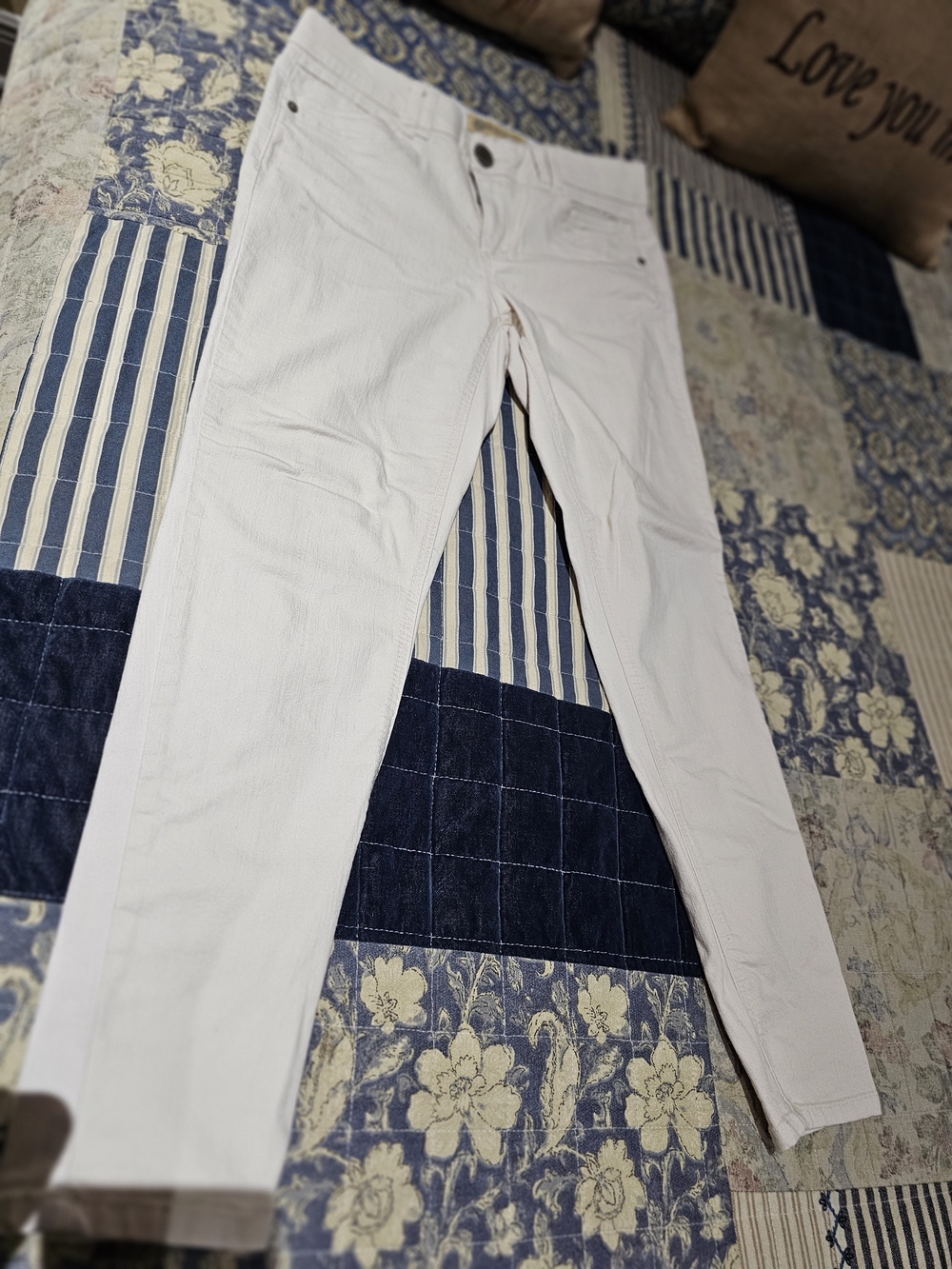 Democracy Women's Skinny Jeans in Soft White - NWOT, Size 6